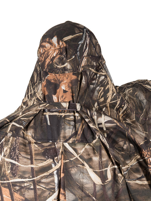 面ファスナーによって撮影中のズレを防止できる