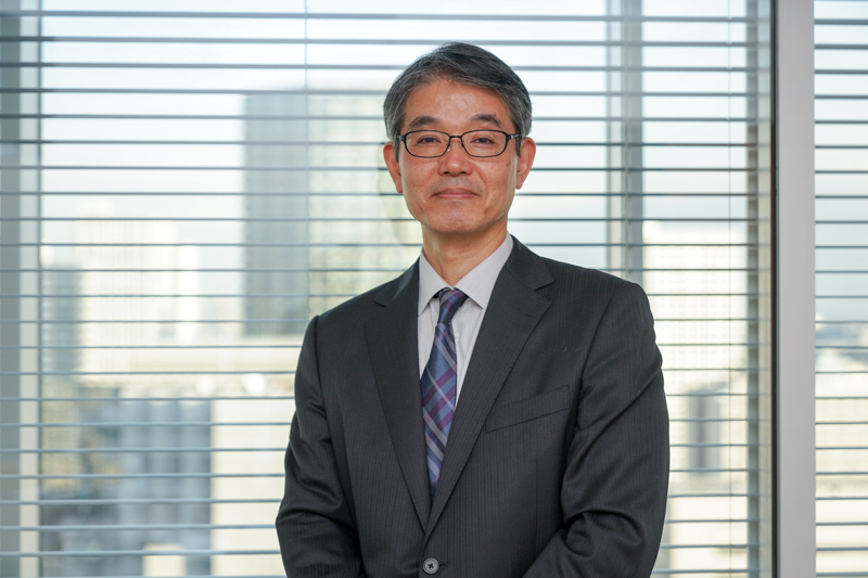 新社長の代表取締役社長に就任するソニー執行役でイメージング・プロダクツ&ソリューション事業担当の石塚茂樹氏。