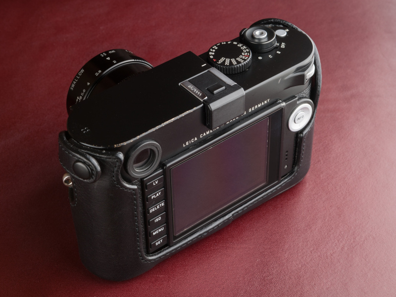 背面は大きく開いたオープンスタイルだ。液晶モニターの視認性が良く、ライブビュー撮影も快適だ。