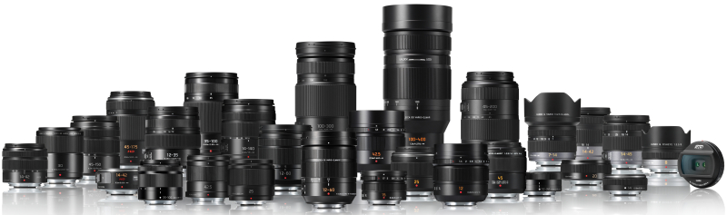 新レンズを含むレンズラインナップ