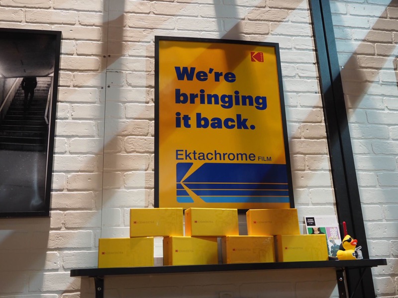 CES 2017 Kodakブースの様子。