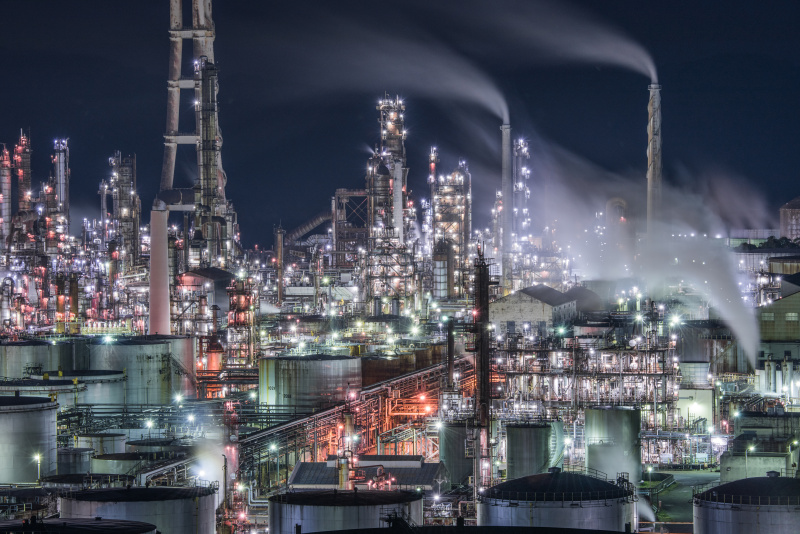 和歌山県有田市 東燃ゼネラル石油 和歌山工場の作品例