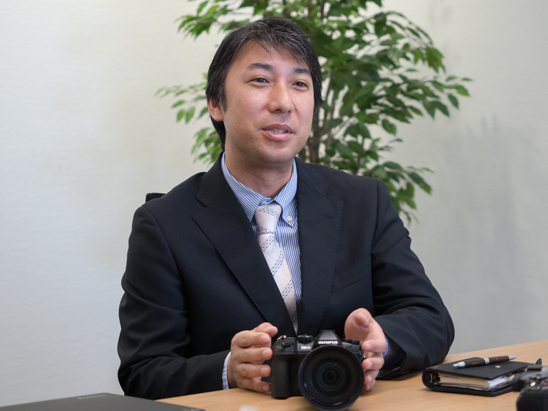 オリンパス株式会社　映像開発本部　映像商品開発2部　プロダクトリーダー　高須隆雄氏