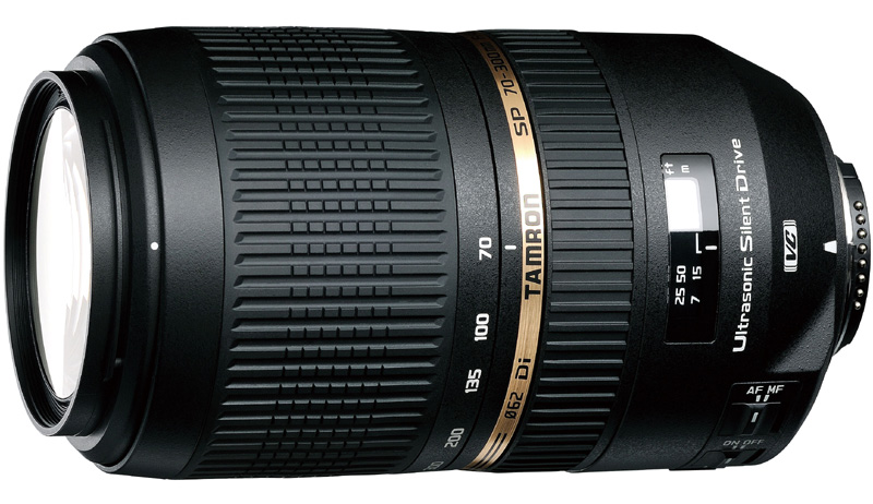 参考：従来モデルの「SP 70-300mm F/4-5.6 Di VC USD」（Model A005）