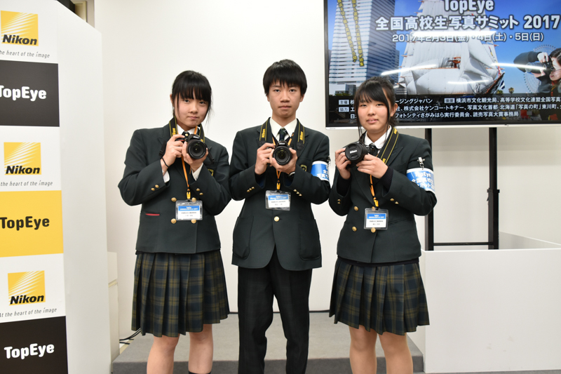 チーム賞グランプリに輝いた宮城県白石工業高等学校の皆さん。