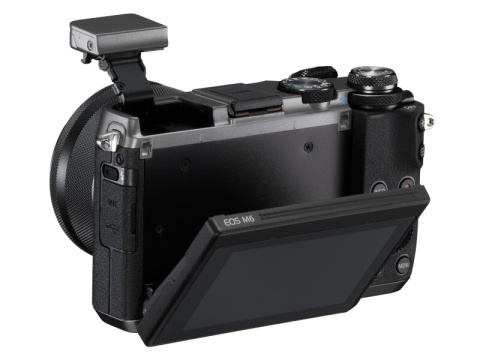 キヤノン、EOS M5の性能をフラットボディに収めた「EOS M6