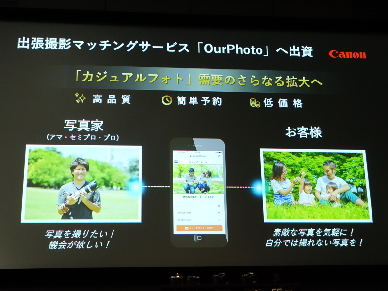 出張撮影マッチングサービス「OutPhoto」への出資