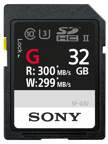 ソニー、書き込み299MB/秒のUHS-II対応SDXCメモリーカード - デジカメ