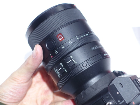 イベントレポート】【CP+】ソニー、Eマウントレンズ「FE 100mm STF GM