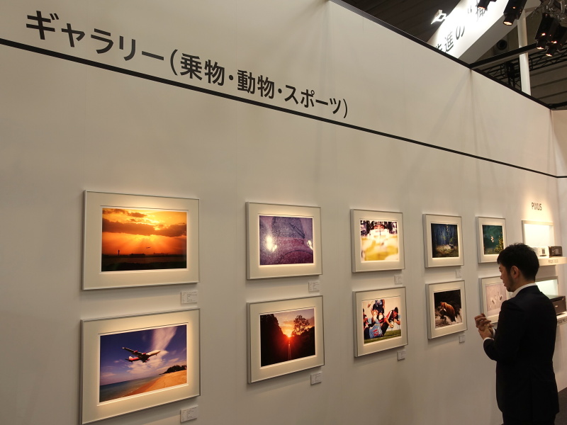 ギャラリーもジャンル別に用意されている