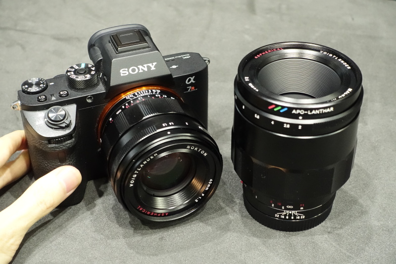 NOKTON 40mm F1.2 Aspherical E-mount、MACRO APO-LANTHAR 65mm F2 Aspherical E-mount