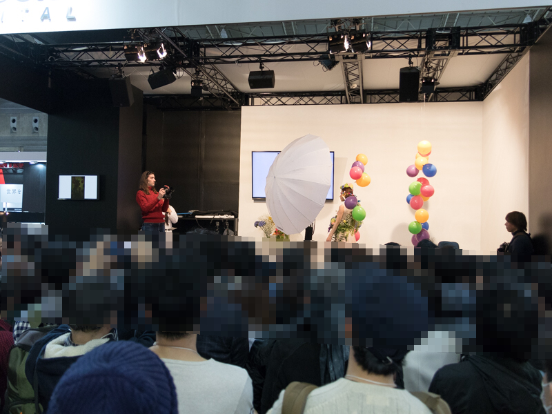 ニッシンジャパンのブースはセミナーが大盛況