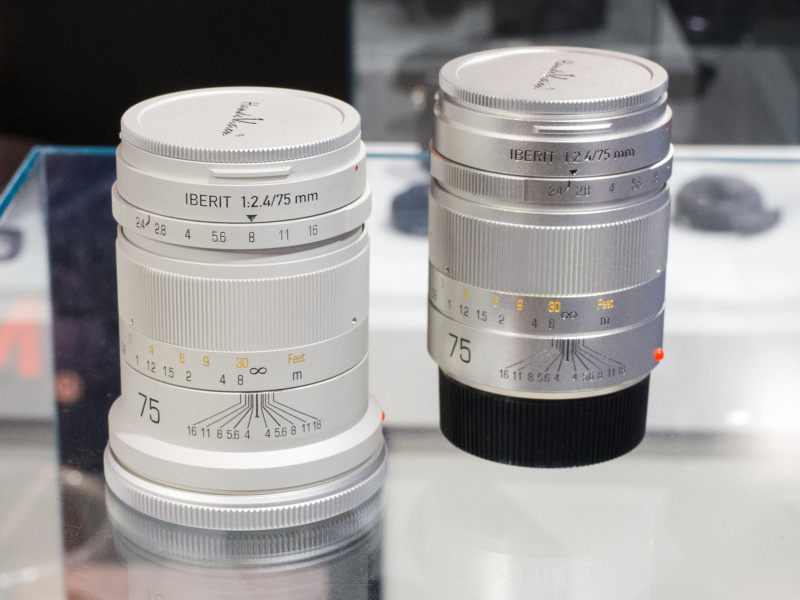 左がマットシルバー、右が光沢シルバーのIBERITだ。同じシルバーでもずいぶんと雰囲気が異なる。