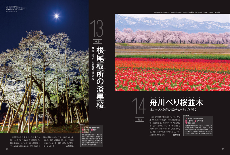 夜や早朝のシーンを狙うのも、風景写真の醍醐味