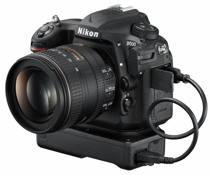 WT-7使用イメージ（カメラはD500）