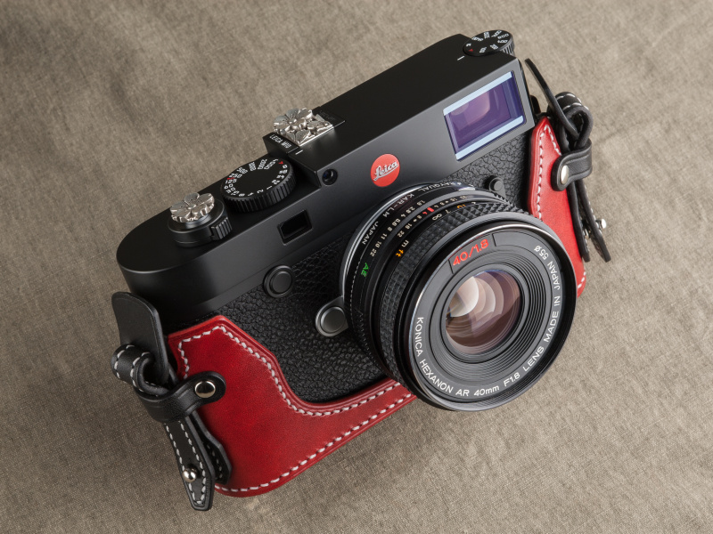 ライカM10オールドスタイルケースは税込4万7,800円。同社直販サイトからオーダーできる。
