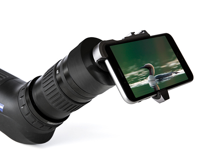 スマートフォン装着例