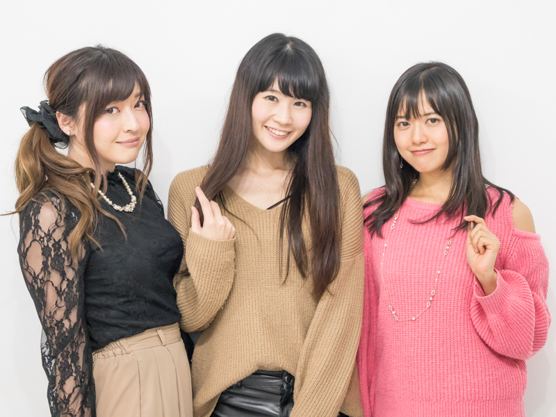 左からArlyさん、片岡三果さん、いのうえのぞみさん