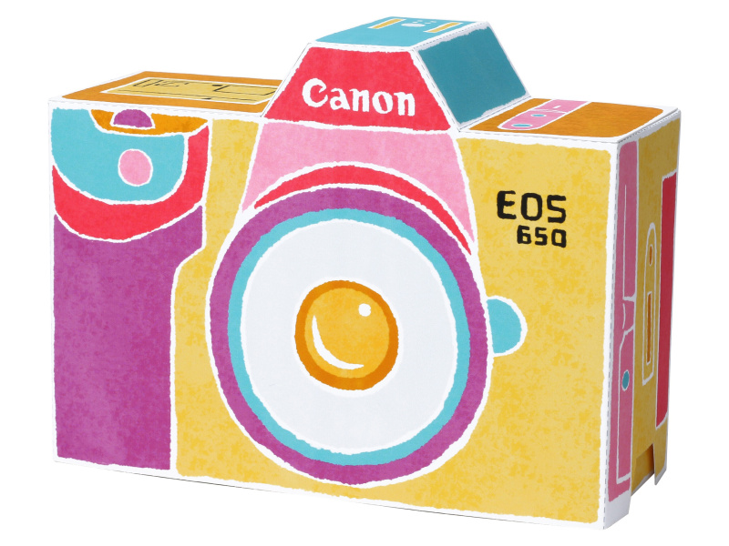 ボックス：カメラ形 EOS650