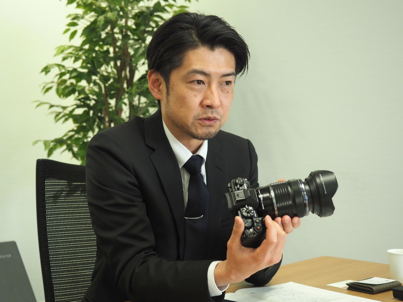 画像システム開発本部 デザインセンター 商品デザイングループ グループリーダーの鯛中大輔さん