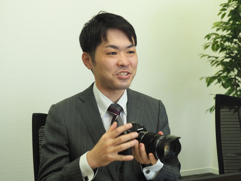 映像開発本部 映像商品企画部 商品企画1グループの小野憲司さん