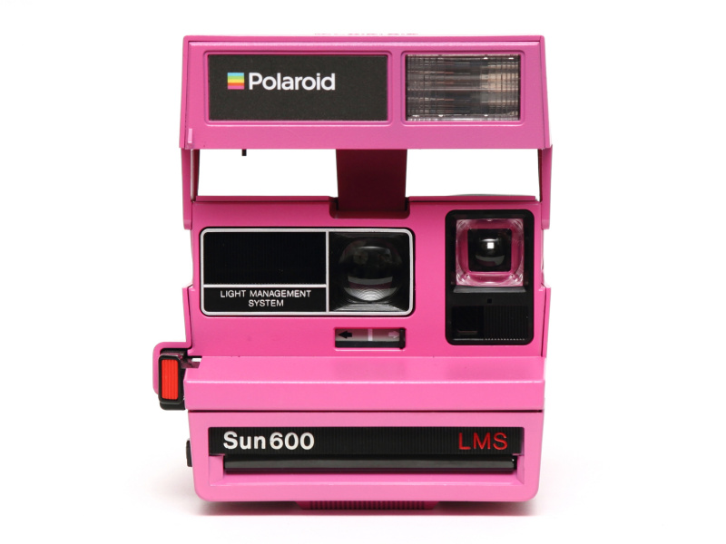 POLAROID 600 PINK CAMERA