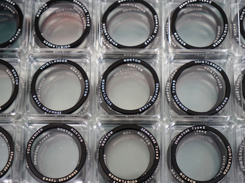 おまけ：マイクロフォーサーズ用NOKTON 25mm F0.95 Type IIの銘板