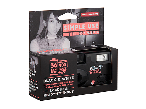 ロモグラフィー、フィルム交換できるレンズ付きフィルム