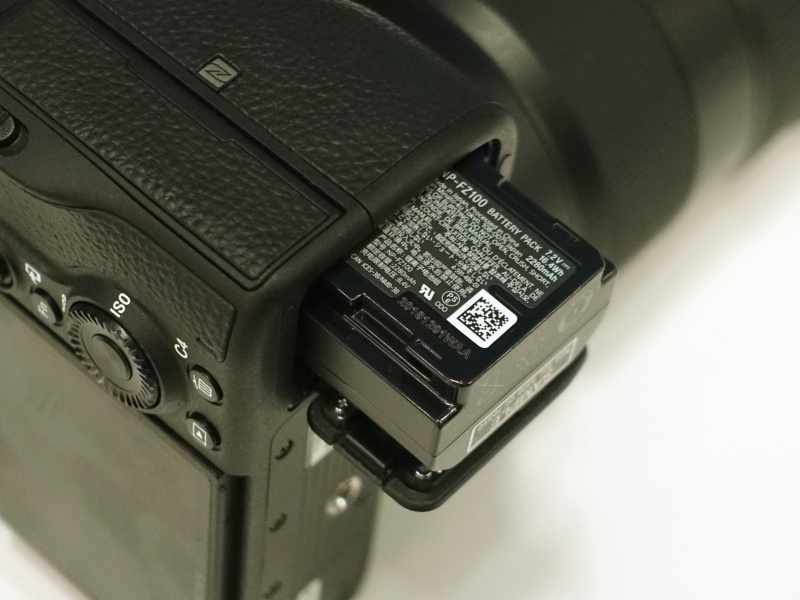 α9本体のバッテリー室