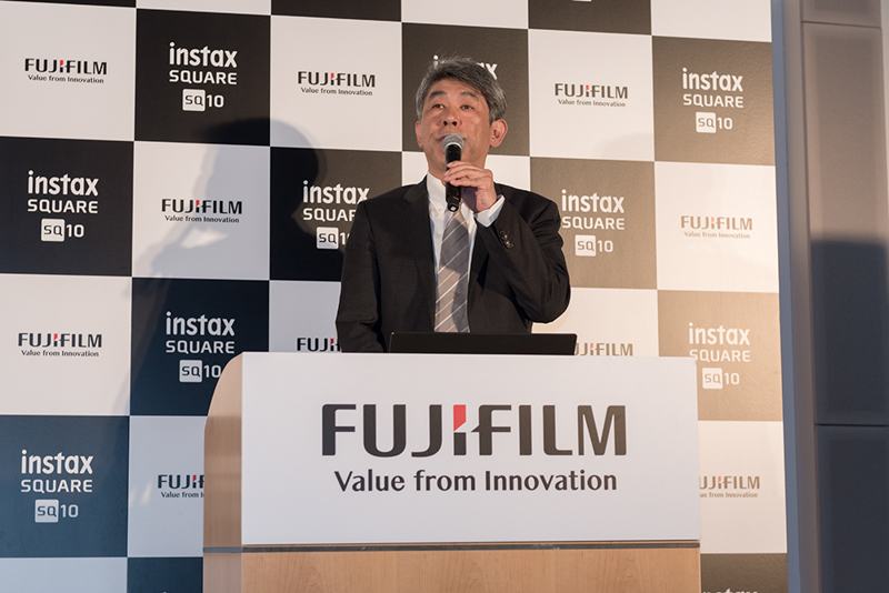 富士フイルム株式会社イメージング事業部長の武冨博信氏