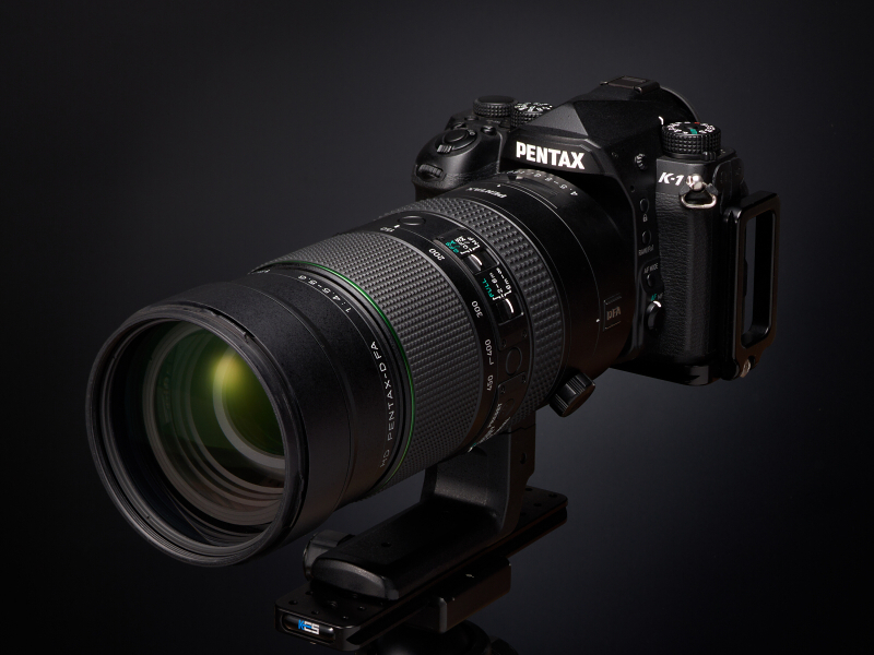 HD PENTAX-D FA 150-450mmF4.5-5.6ED DC AWを装着したK-1