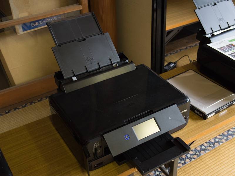 この日、終始フル稼働していたColorio V-edition「EP-10VA」。