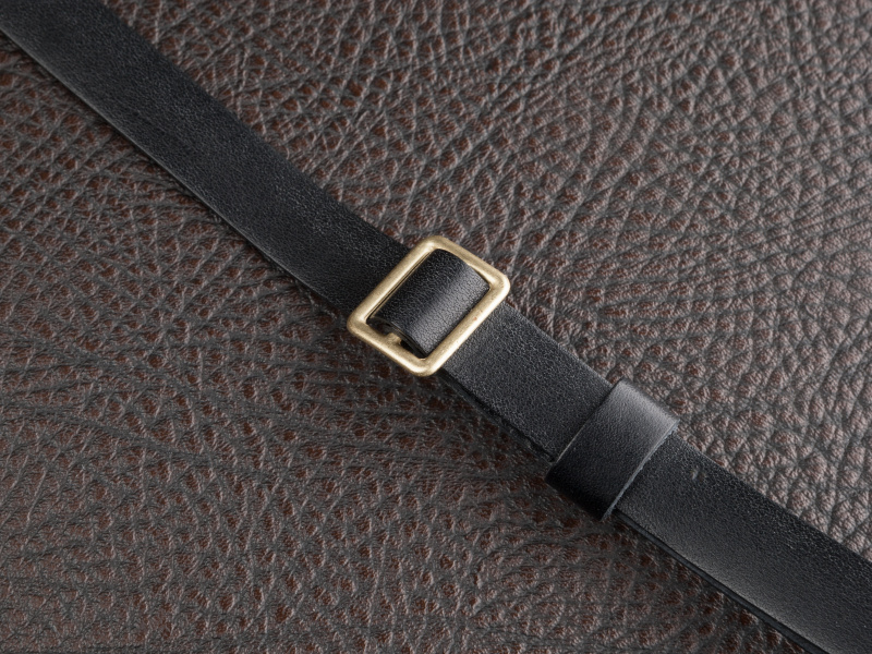 本ストラップは長さ調整が可能だが、基本的に手で提げて持つスタイルだ。