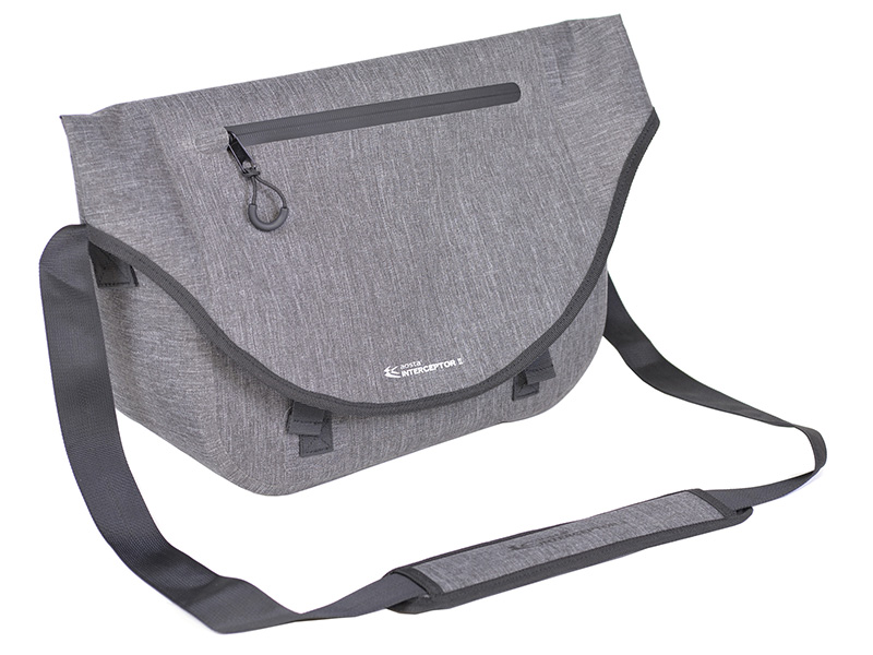 インターセプターII メッセンジャーバッグM チャコールグレー