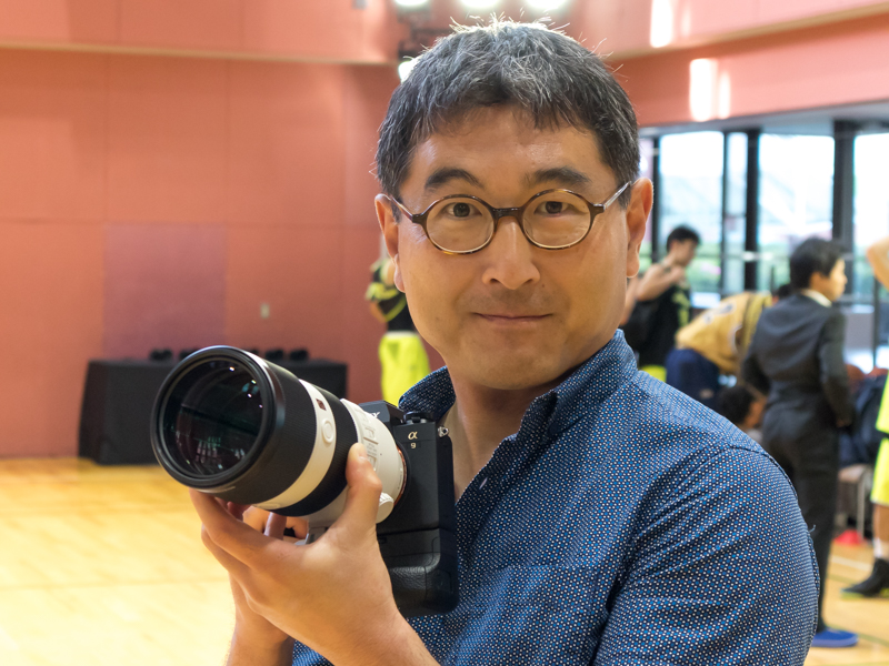 α9を持つ井上六郎さん
