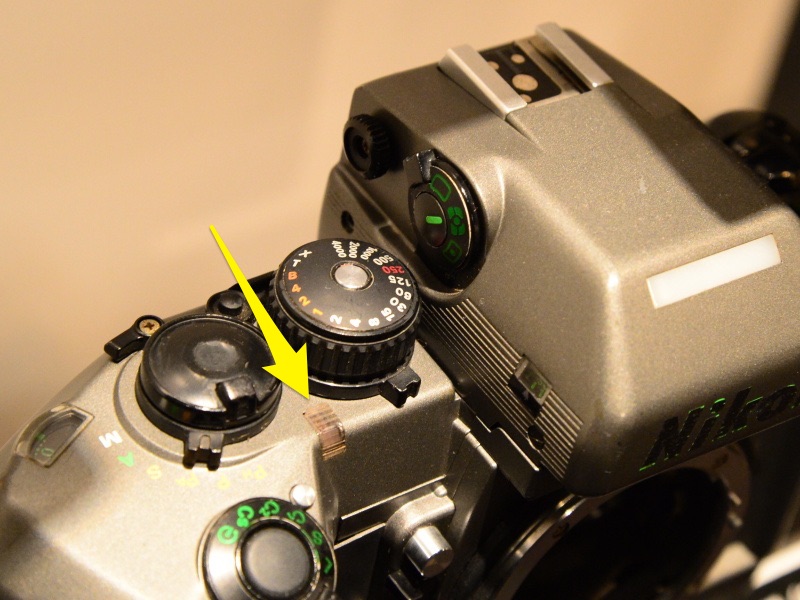 ジウジアーロデザイン後のセルフタイマーランプ