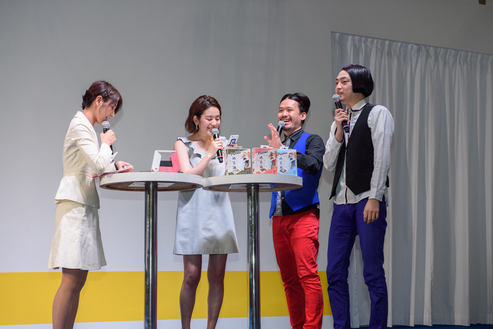 筧さん、撮影画像を確認するや「全部ぶれてる！！」とビックリ。不測の事態に筧さんがあらかじめご自身で撮っておいた写真を使ってプリントすることに。