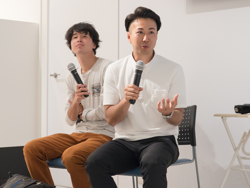 左から菅原貴徳さん、宇都宮修さん