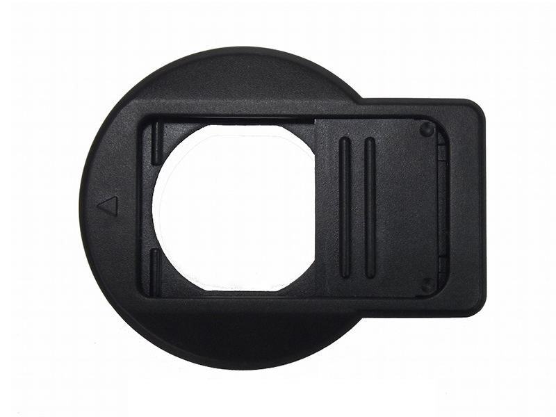 レンズ面を開いた状態