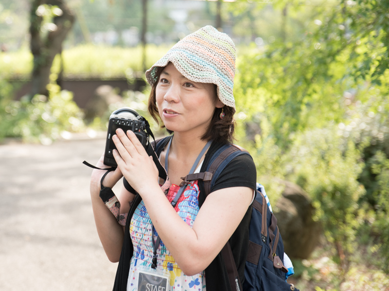 講師を務めた写真家の若子jetさん。