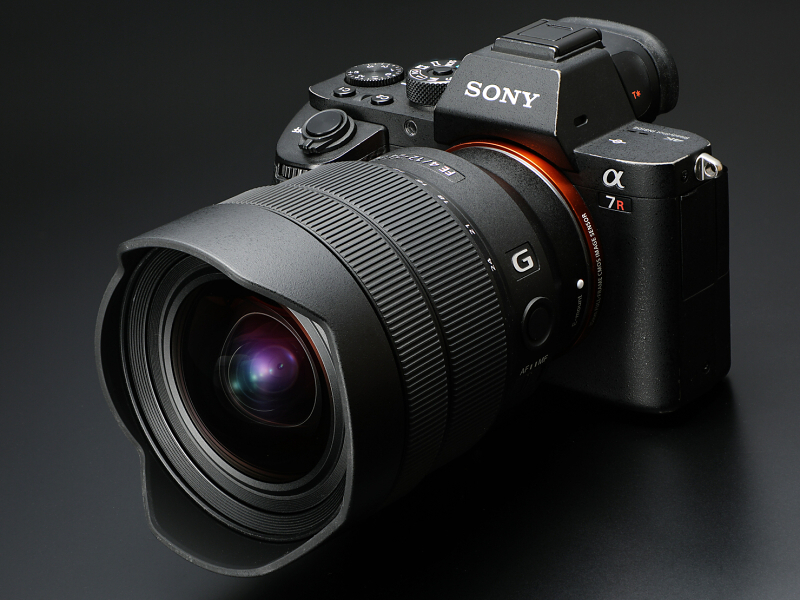 FE 12-24mm F4 G。装着ボディはα7R II（以下同）。