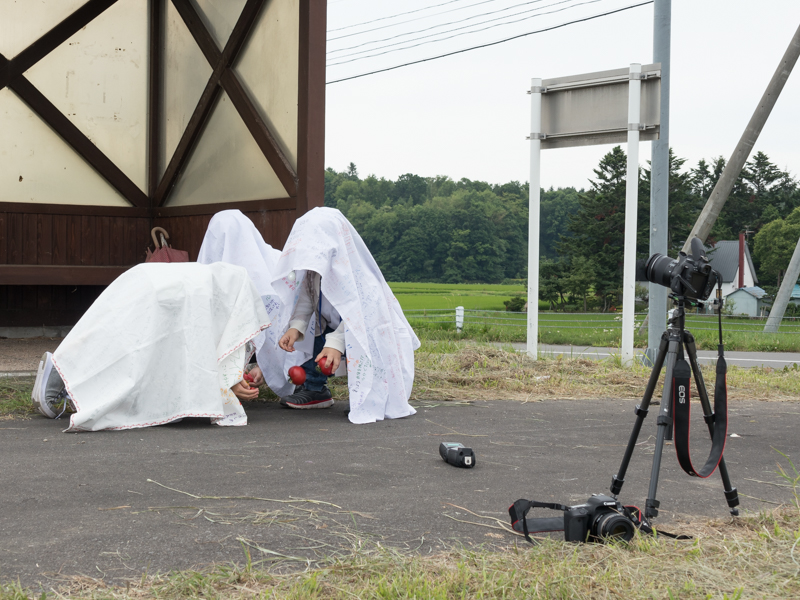 準優勝となった北海道岩見沢高等養護学校の選手。独自の世界観を追求し、他校とは異なるアプローチをしていた