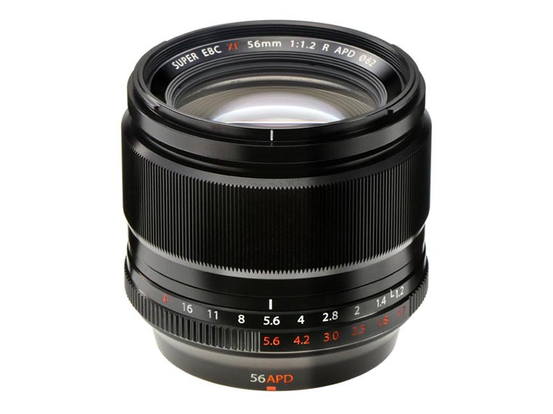 <span class="fnt-120">実勢価格：15万9,000円前後</span><br><a href="http://dc.watch.impress.co.jp/docs/review/lens_review_2/684956.html">交換レンズレビュー：XF 56mm F1.2 R APD</a><br><a href="http://dc.watch.impress.co.jp/docs/news/interview/671964.html">インタビュー：ボケへのこだわり――富士フイルム「XF 56mm F1.2 R APD」</a><br><a href="http://dc.watch.impress.co.jp/docs/news/666057.html">富士フイルム、ボケ味にこだわった大口径望遠レンズ</a>