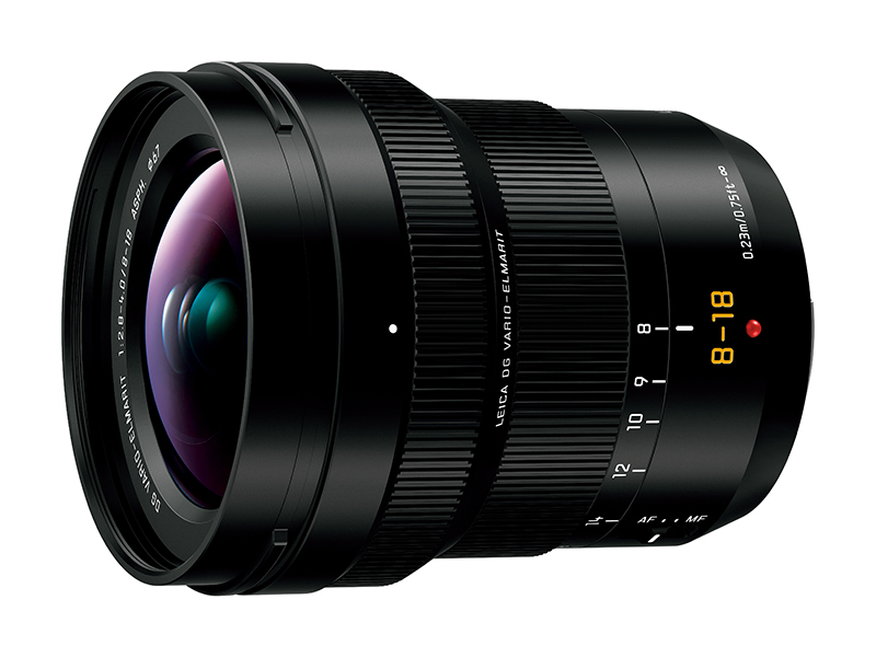 <span class="fnt-120">実勢価格：13万円前後</span><br><a href="http://dc.watch.impress.co.jp/docs/news/1055696.html">パナソニック、LEICA DGレンズに新しい広角ズーム　VARIO-ELMARIT 8-18mm/F2.8-4.0 ASPH.</a>