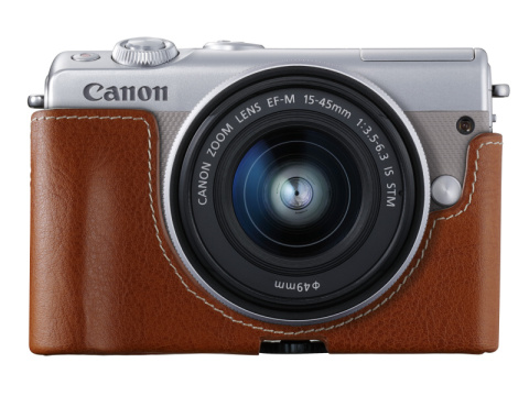 Canon Eosm100 専用 キャノン☆CANON EOS M100☆純正 フェイスジャケット