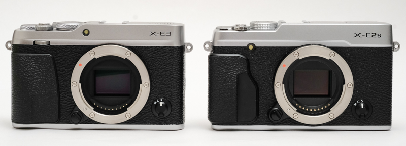 X-E2S（右）との比較