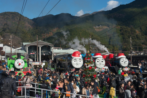 イベント告知】大井川鐵道、きかんしゃトーマス号のクリスマス特別運転