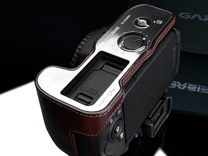 GARIZ、EOS M6用・EOS Kiss X9用の本革ケース - デジカメ Watch