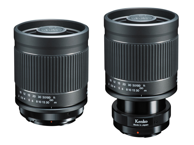 左から一眼レフ用、ミラーレス用