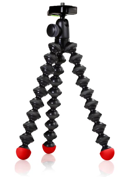 JOBY製品の一例「ゴリラポッド ハイブリッド」
